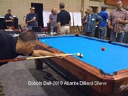 Original Bobble Ball Atlanta billiard show booth photo
